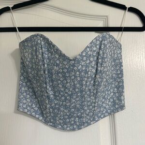 NWT - Corset Floral Top